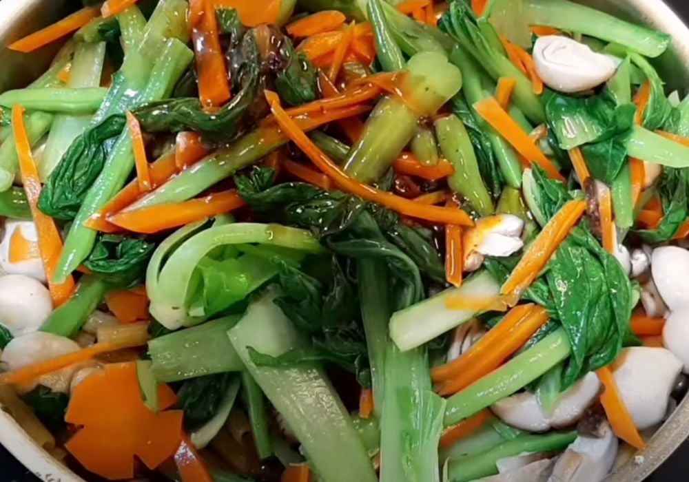 Nui xào thành phẩm
