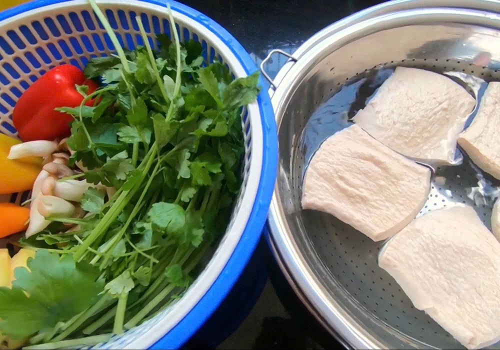 Nguyên liệu làm sườn chay xào chua ngọt