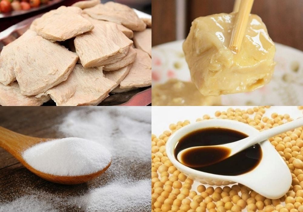 Chuẩn bị nguyên liệu làm sườn non chay chiên giòn