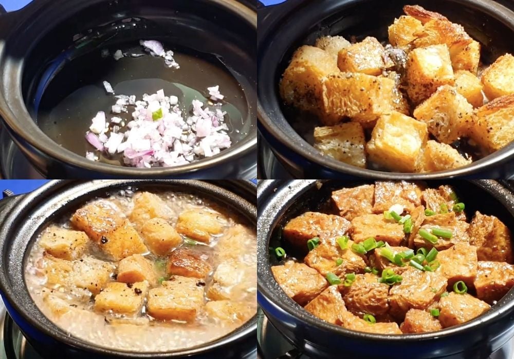 Kho sườn non chay