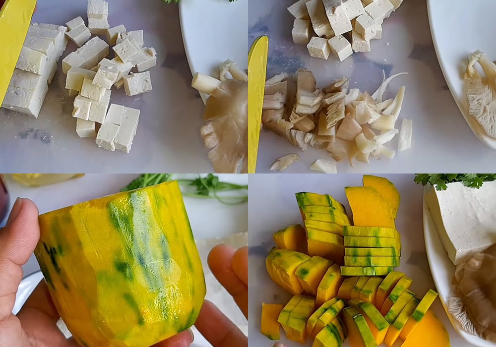 Sơ chế các nguyên liệu