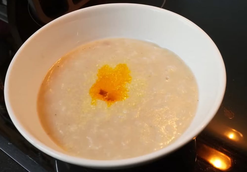 Cháo ếch bí đao (bí xanh)