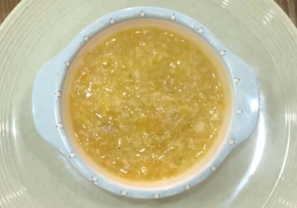 Cháo ếch bí đỏ