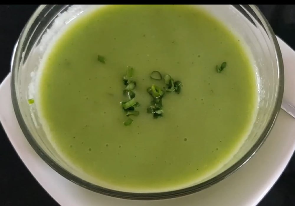 Cháo ếch rau ngót