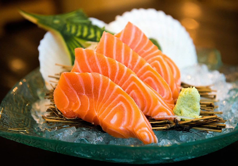 Sashimi cá hồi