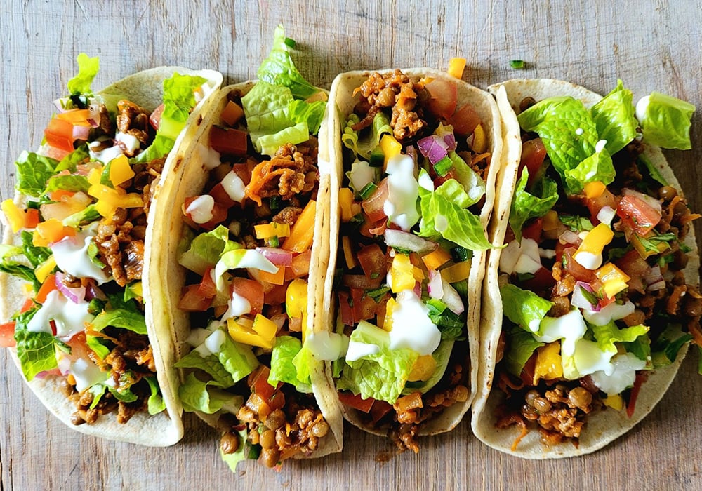 Các món tacos được yêu thích