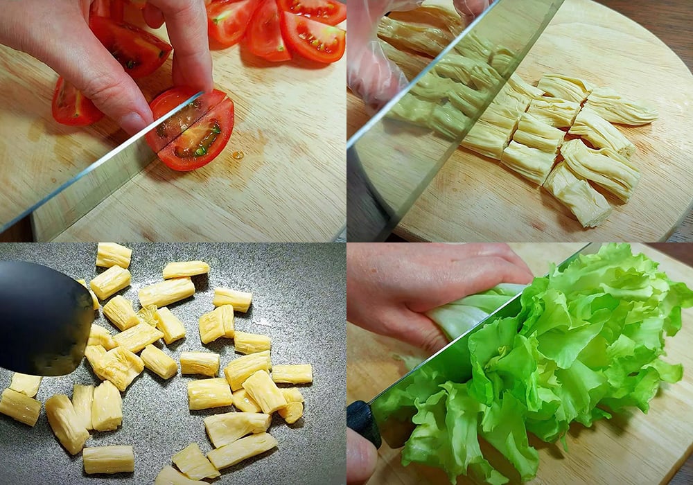 Sơ chế các nguyên liệu