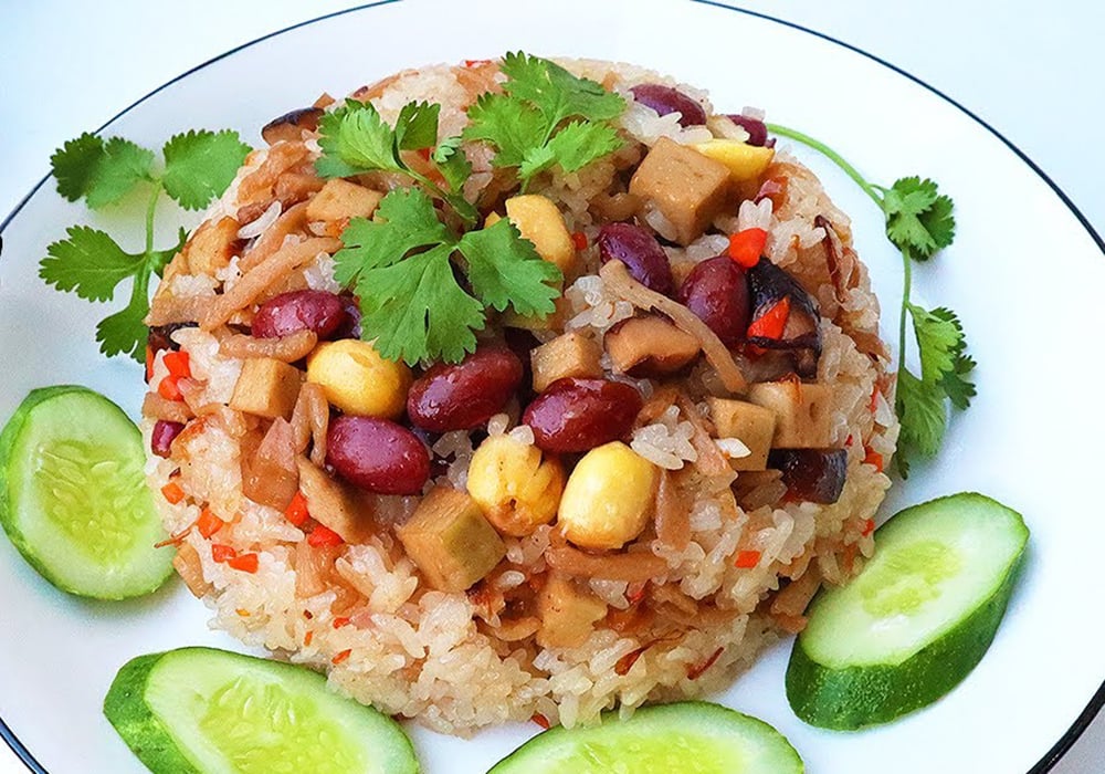Mẹo bảo quản xôi bát bửu chay đúng cách