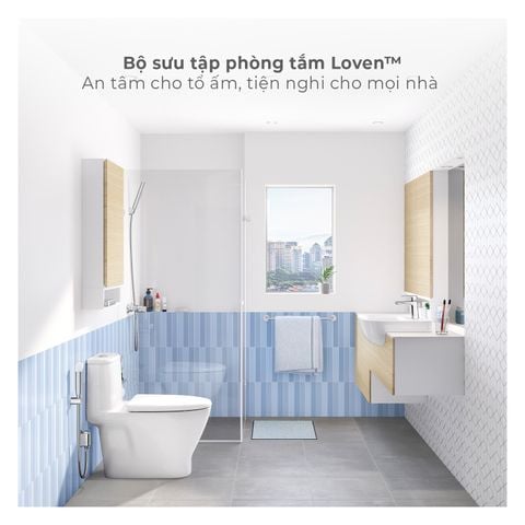 Bộ Sưu Tập Loven™ American Standard – An Tâm Cho Tổ Ấm, Tiện Nghi Cho Mọi Nhà
