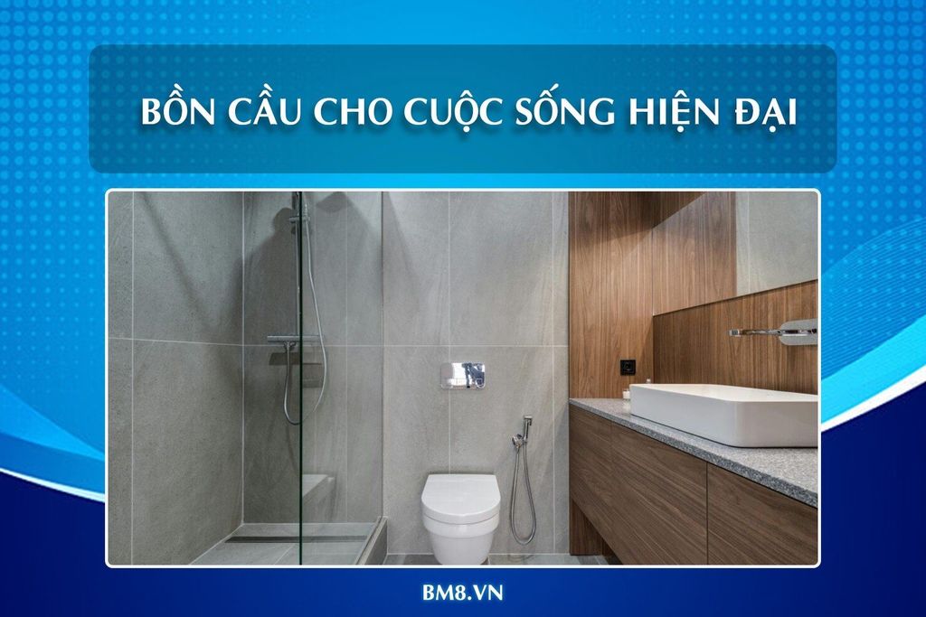 Lựa chọn bồn cầu cho cuộc sống hiện đại
