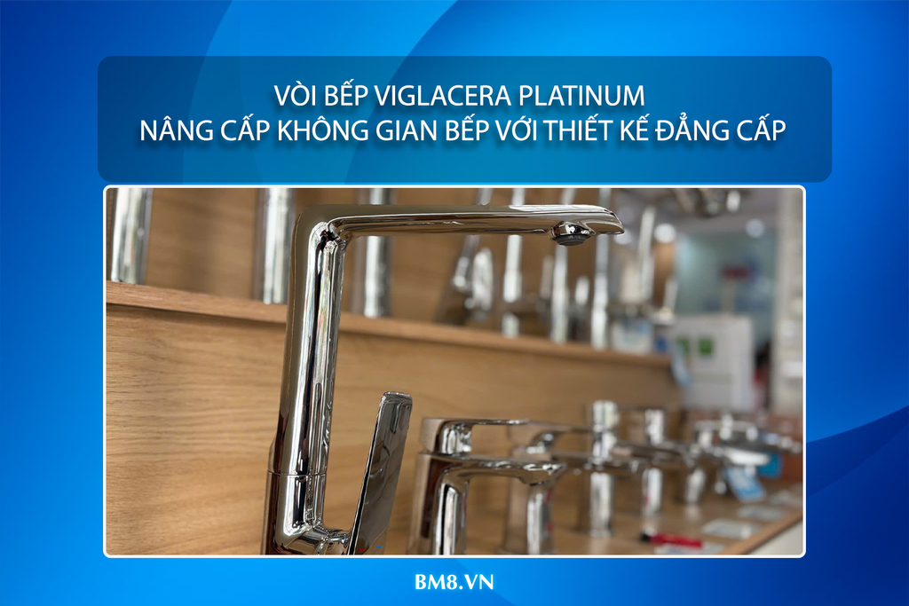 Vòi Bếp Viglacera Platinum: Nâng Cấp Không Gian Bếp Với Thiết Kế Đẳng Cấp