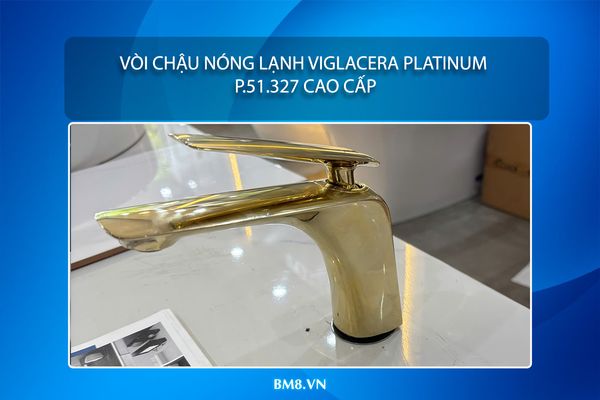 Vòi Chậu Nóng Lạnh Viglacera Platinum P.51.327 Cao Cấp