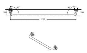 tay vịn American Standard HR-3204120-01 - Bùi Minh