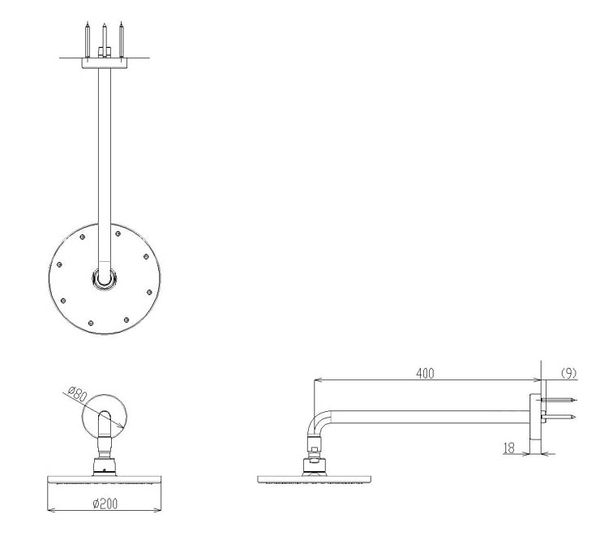 Bản vẽ kỹ thuật bát sen gắn tường TOTO TBW07001A#MBL - Đại lý cấp 1 Bùi Minh