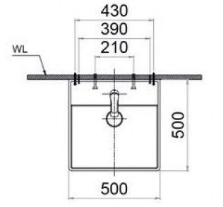 Chậu rửa đặt bàn Caesar LF5380 - Bùi Minh