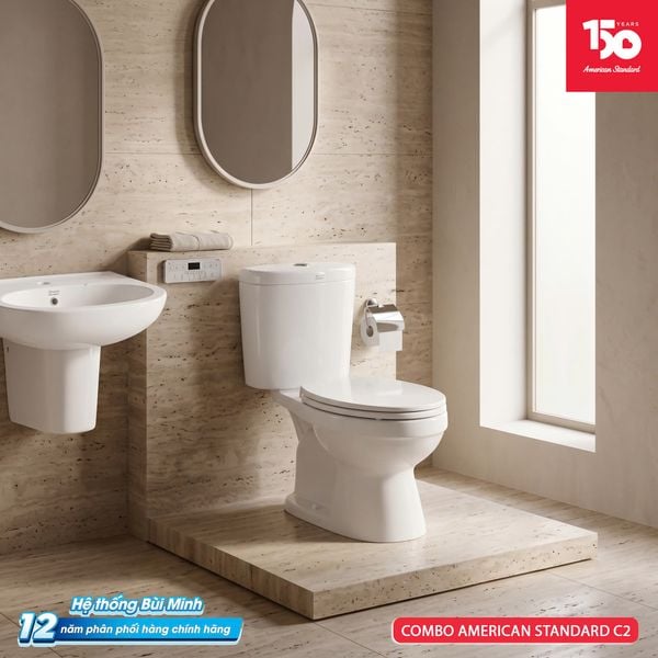 Combo thiết bị vệ sinh American Standard C2- Bùi Minh