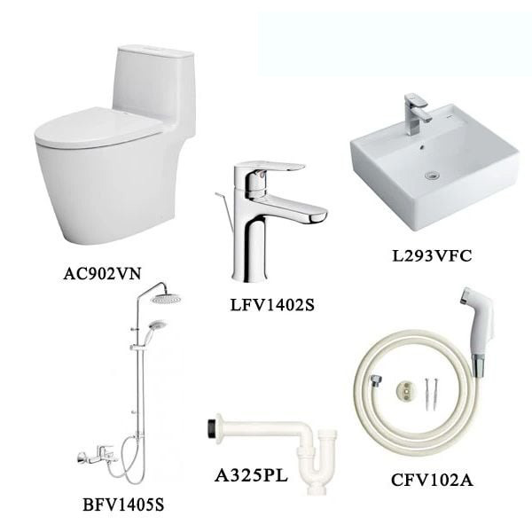 Combo thiết bị vệ sinh Inax 06 - Bùi Minh