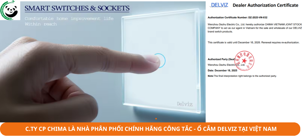 Công Tắc - Ổ Cắm DELVIZ