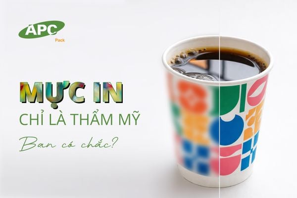 Mực in trên ly giấy chỉ ảnh hưởng đến thẩm mỹ? Nếu bạn nghĩ vậy, có thể bạn đã bỏ sót một phần quan trọng của trải nghiệm khách hàng