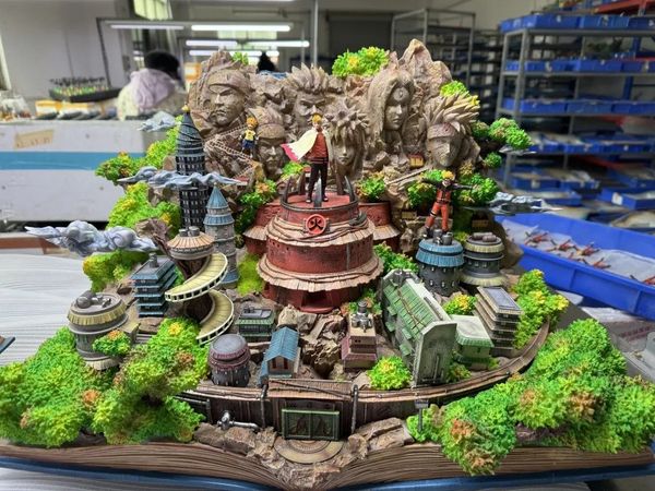 Wasp Studio - Konoha Village & Valley of the end - Naruto đã xong, bắt đầu thanh toán bổ sung