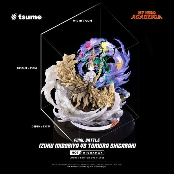 Tsume Studio - Izuku Midoriya vs Tomura Shigaraki - My Hero Academia coming soon...
