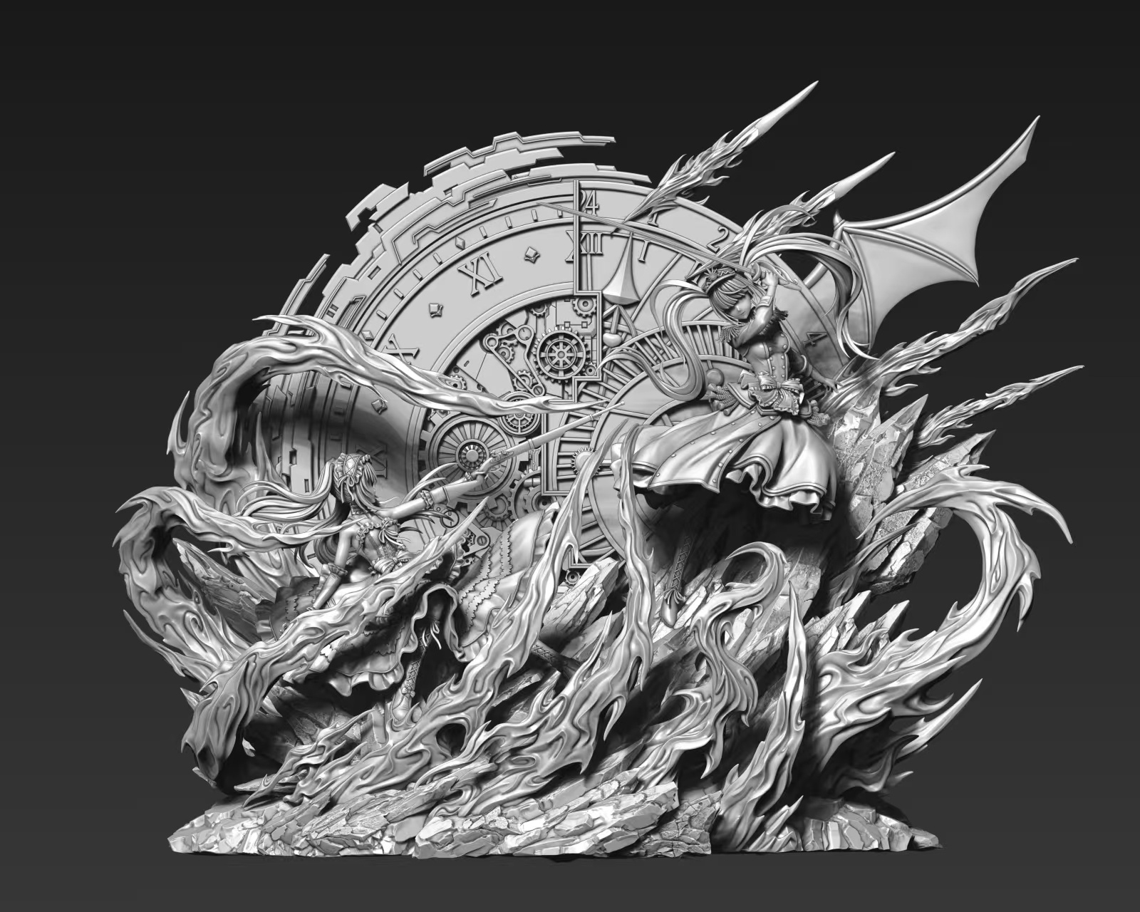 Imagination Studio - Kurumi VS White Queen - Date A Live coming soon