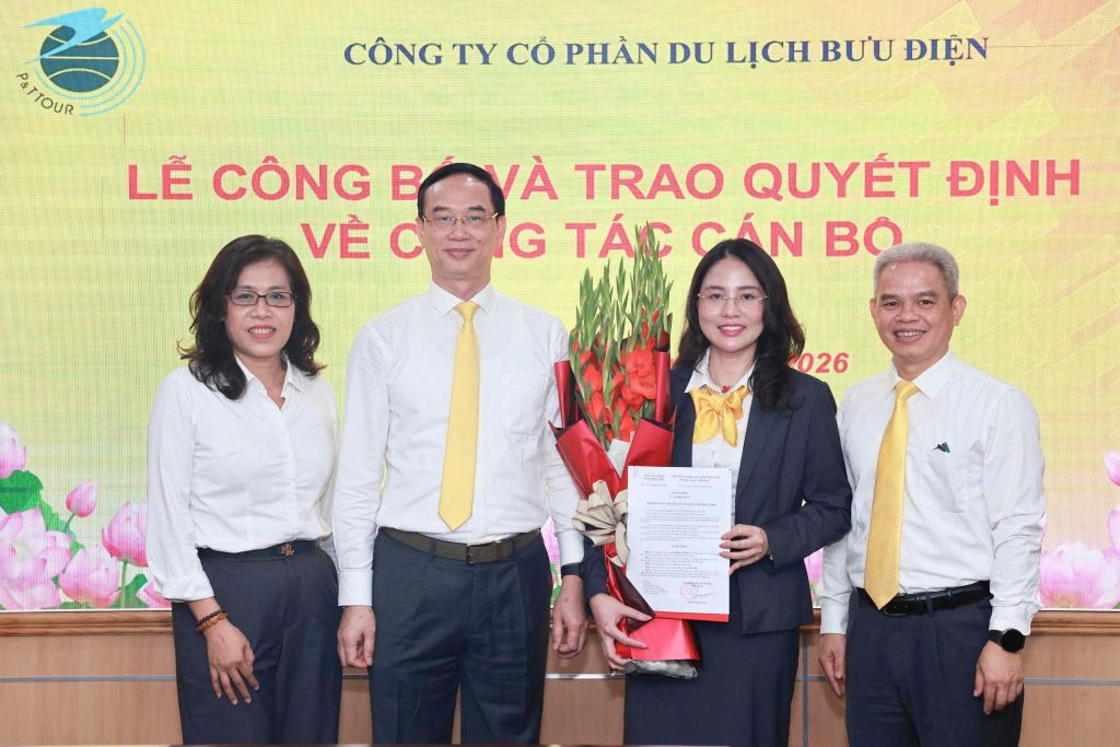 Kiện toàn bộ máy lãnh đạo, Công ty Cổ phần Du lịch Bưu điện hướng tới giai đoạn tăng trưởng mới