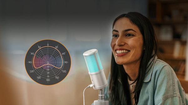 Comica EJoy Uni S – Micro Thu Âm USB Condenser 24bit/48kHz, AI Khử Ồn, RGB