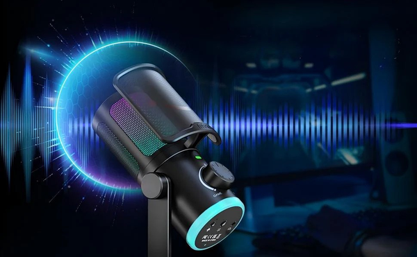 Microphone USB FIFINE AmpliGame AM6 dành cho gamer