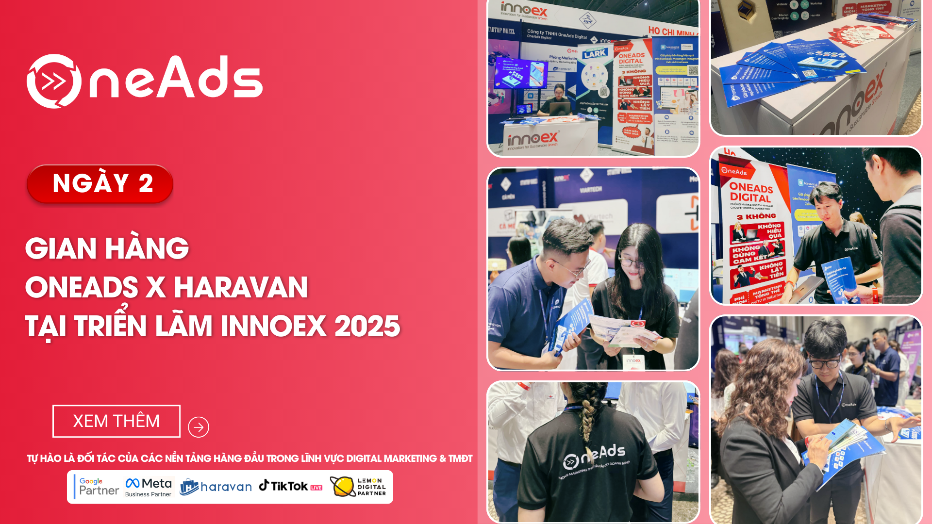 [Ngày 2] GIAN HÀNG ONEADS x HARAVAN TẠI TRIỂN LÃM INNOEX 2024