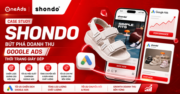 Case Study Shondo - Bứt phá doanh thu Google Ads thời trang giày dép