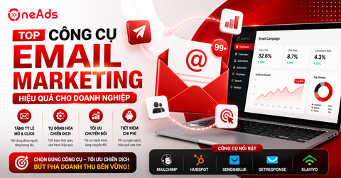 Top Công Cụ Email Marketing Hiệu Quả Cho Doanh Nghiệp