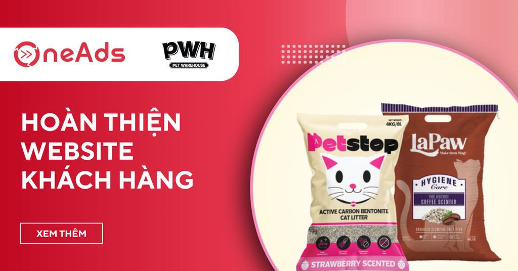 Case Study Triển Khai Website Bán Hàng Cho Pet Warehouse - Hành Trình “Boss Khỏe, Sen Vui”