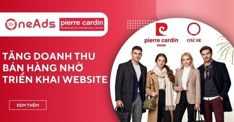 Case study triển khai website cho Pierre Cardin bán hàng hiệu quả