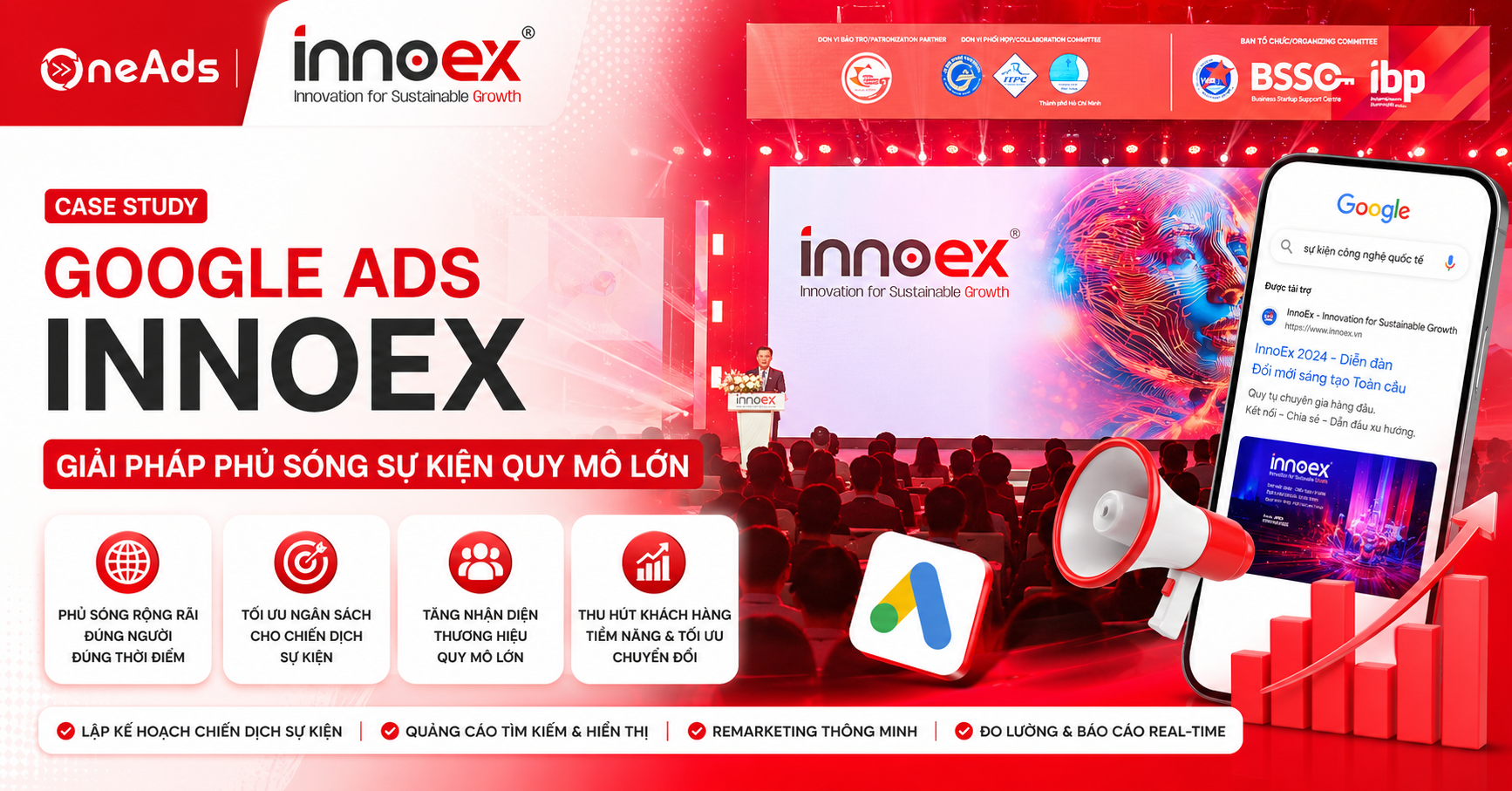 Google Ads InnoEx - Giải pháp phủ sóng sự kiện quy mô lớn