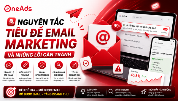 Nguyên tắc tiêu đề Email Marketing và lỗi cần tránh