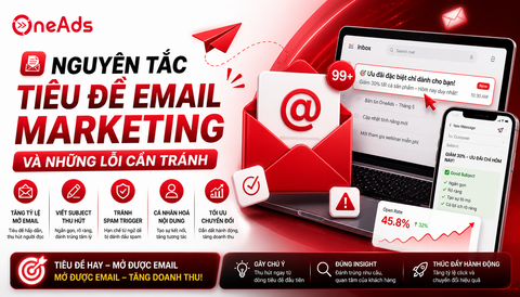 Nguyên tắc tiêu đề Email Marketing và lỗi cần tránh