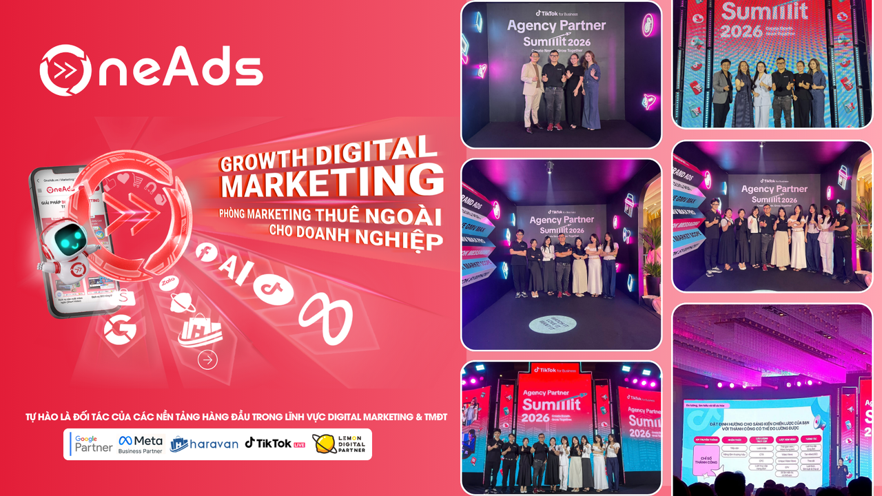 [RECAP SỰ KIỆN] ONEADS DIGITAL ĐỒNG HÀNH TẠI TIKTOK AGENCY PARTNER SUMMIT 2026