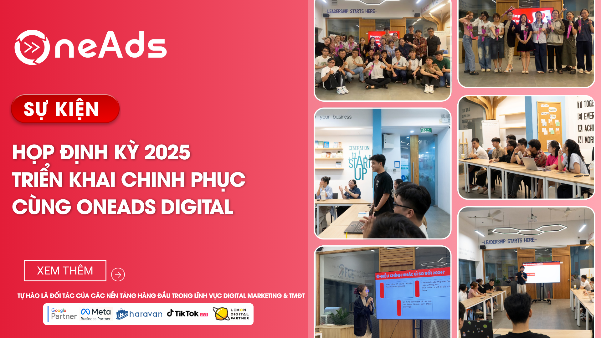 [RECAP] Họp định kỳ 2025 – Triển khai chinh phục cùng OneAds Digital