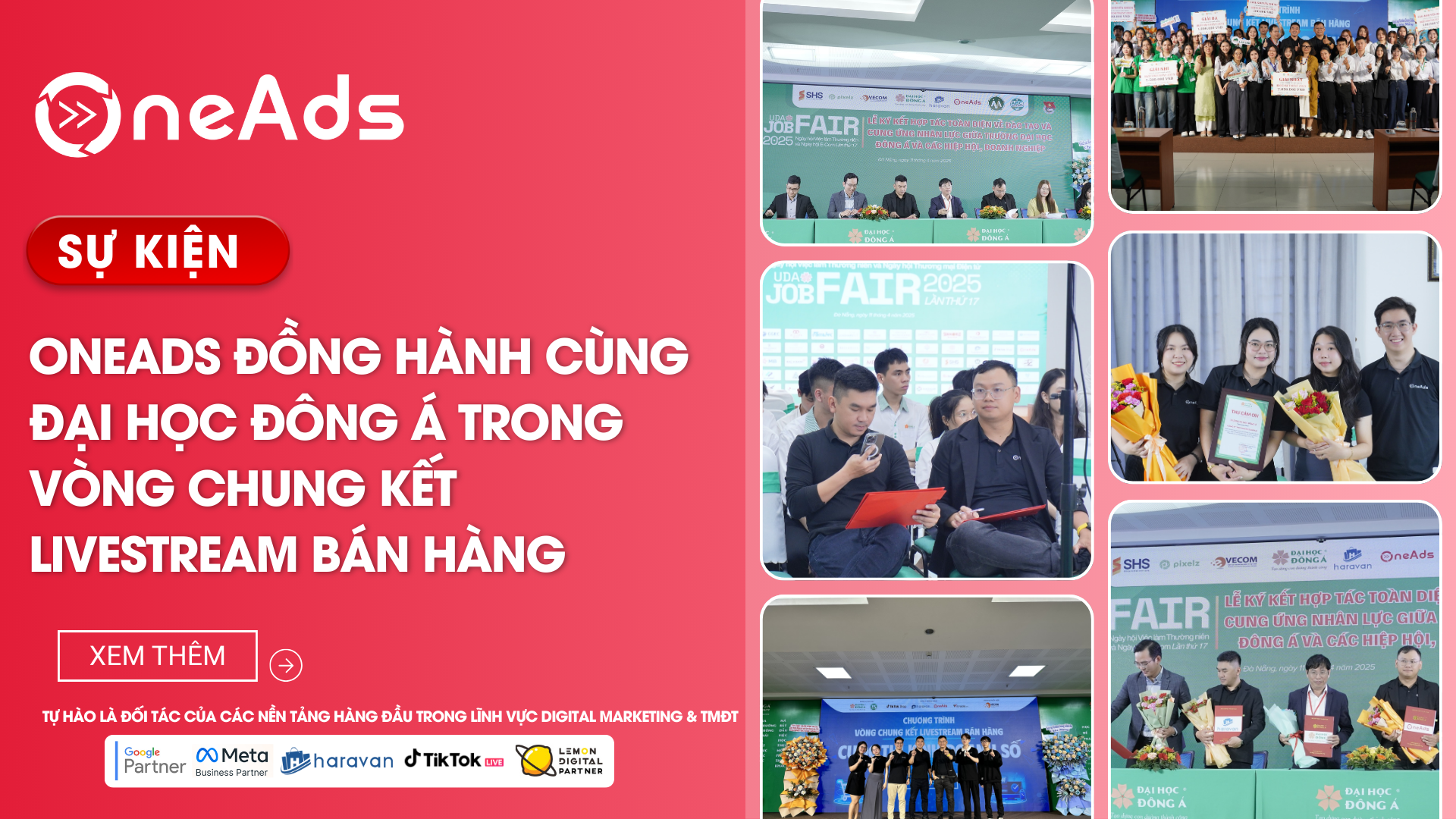 [RECAP] OneAds đồng hành cùng Đại học Đông Á trong Vòng Chung kết Livestream bán hàng