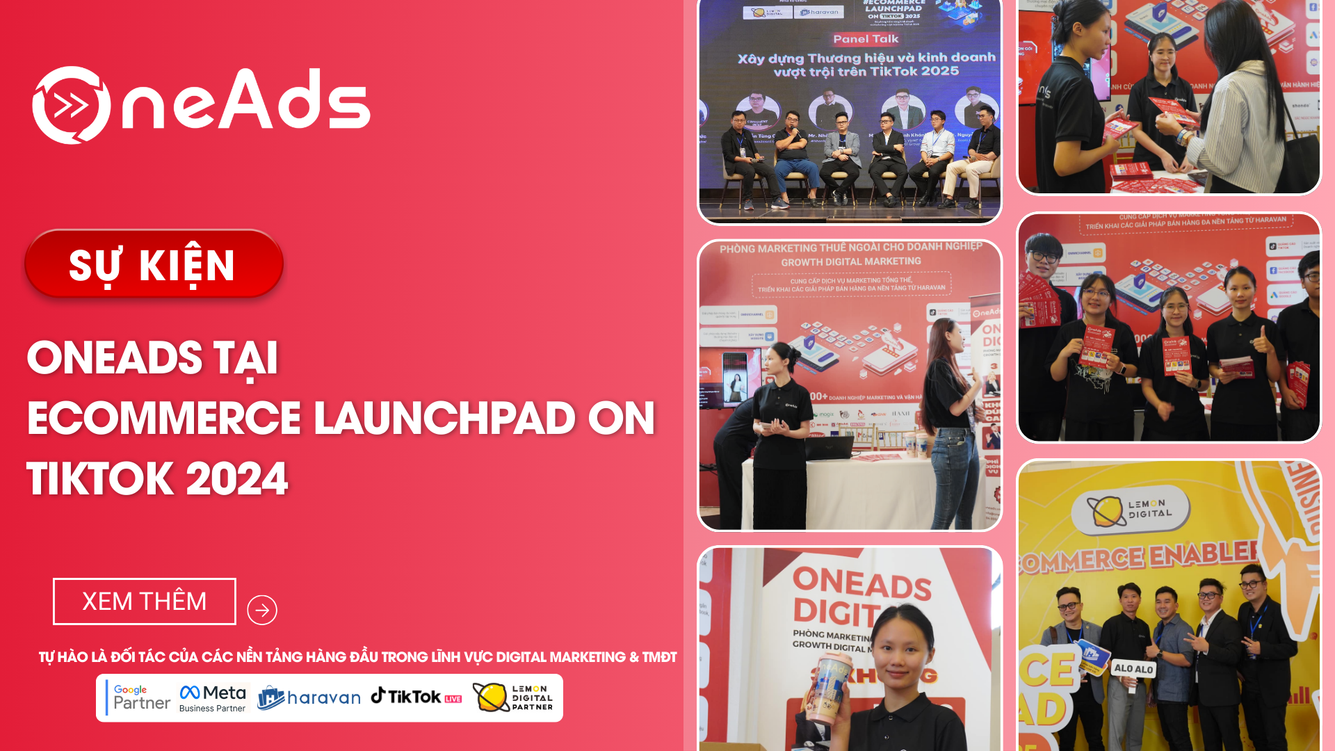 [RECAP] OneAds đồng hành tài trợ “Ecommerce Launchpad on TikTok – Bệ phóng tiềm năng kinh doanh & Marketing vượt trội 2025”