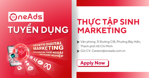Tuyển Dụng Thực Tập Sinh Digital Marketing Full-time [Hồ Chí Minh]