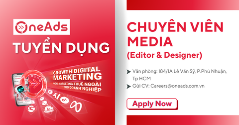 Tuyển Dụng Chuyên Viên Media (Editor & Designer) [Phú Nhuận][Hồ Chí Minh]