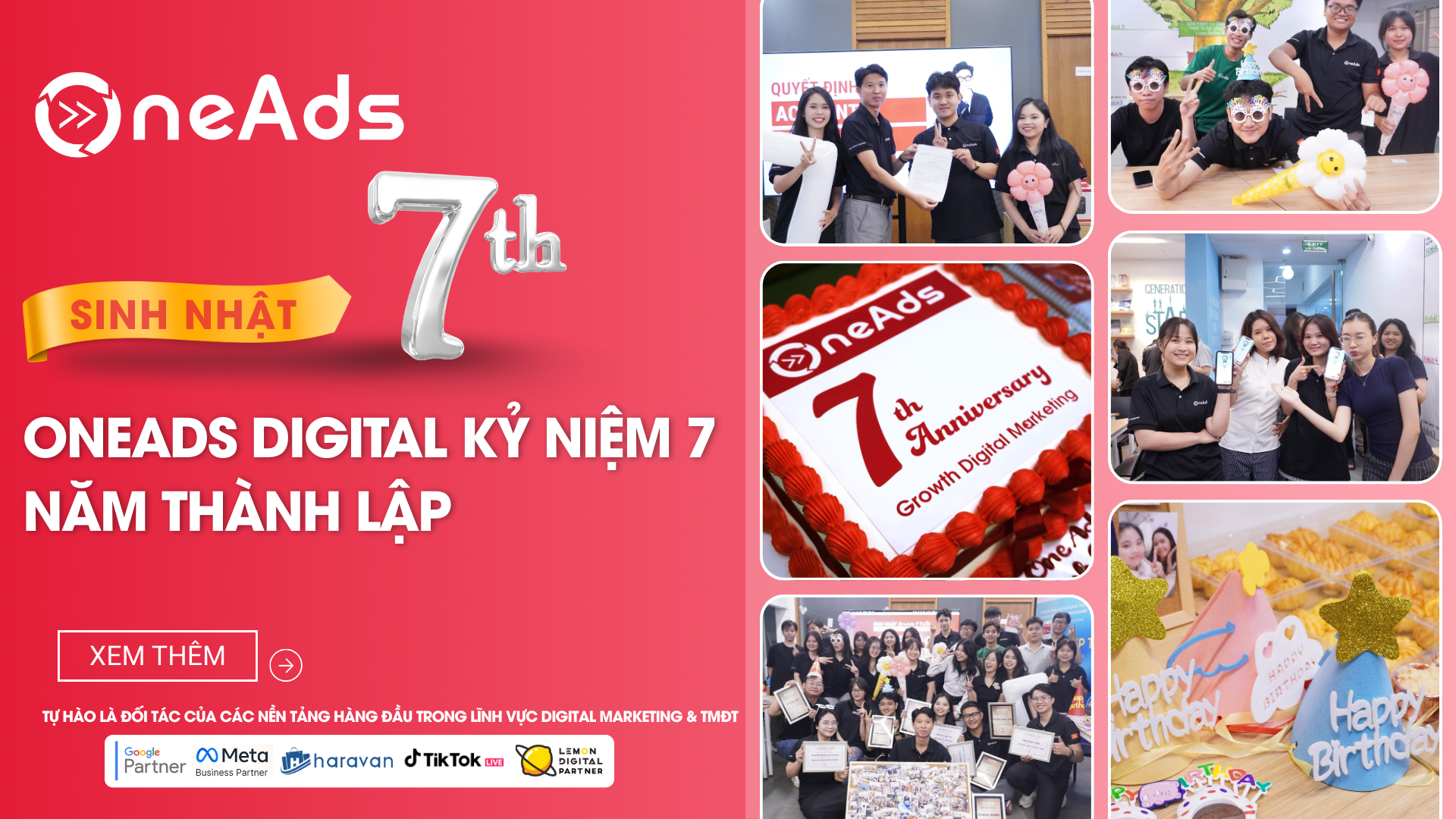 [RECAP] OneAds Digital – Khoảnh khắc đáng nhớ mừng sinh nhật tròn 7 tuổi