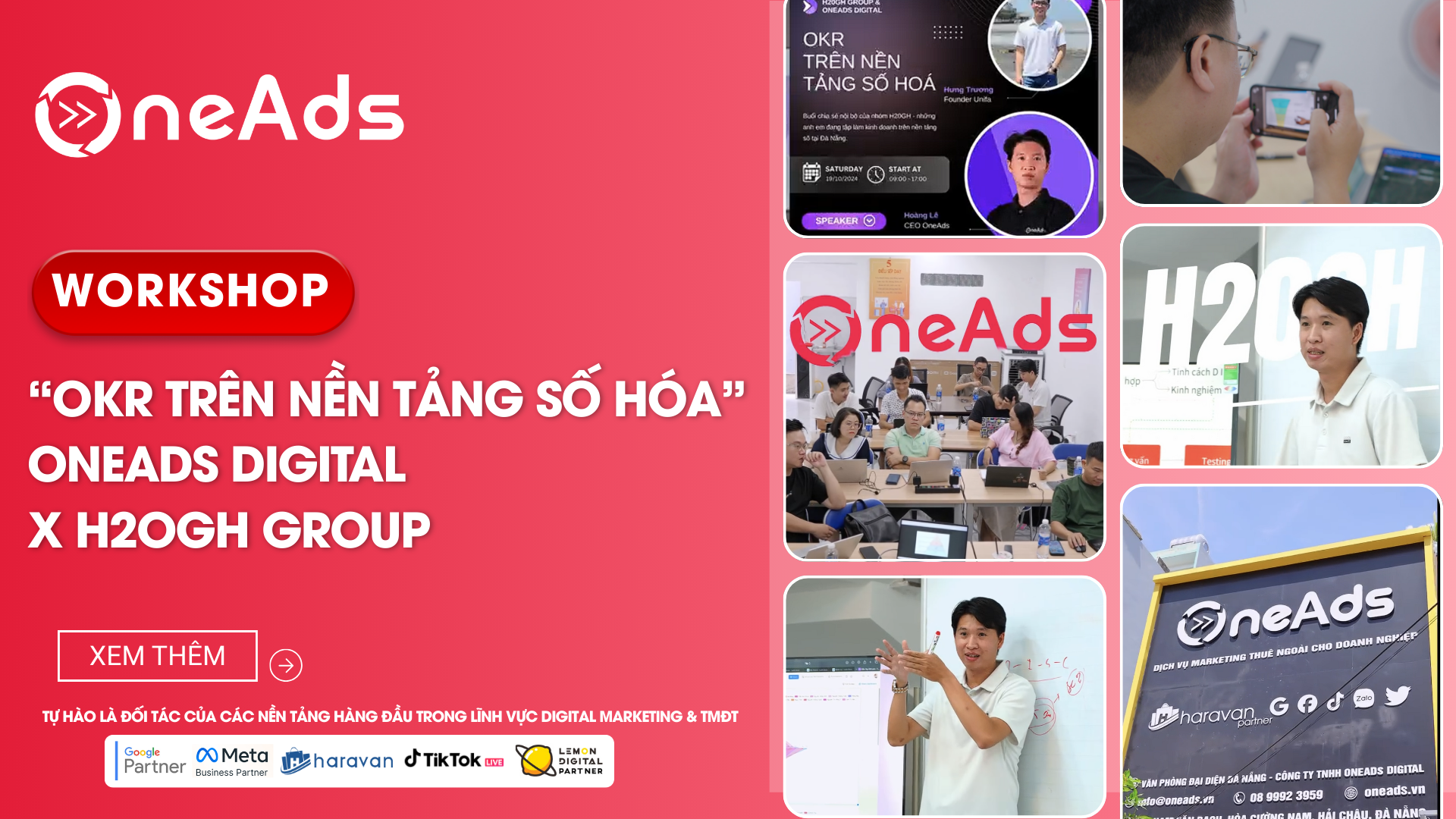 [Recap Workshop] “OKR trên nền tảng số hóa” – OneAds Digital x H2OGH Group