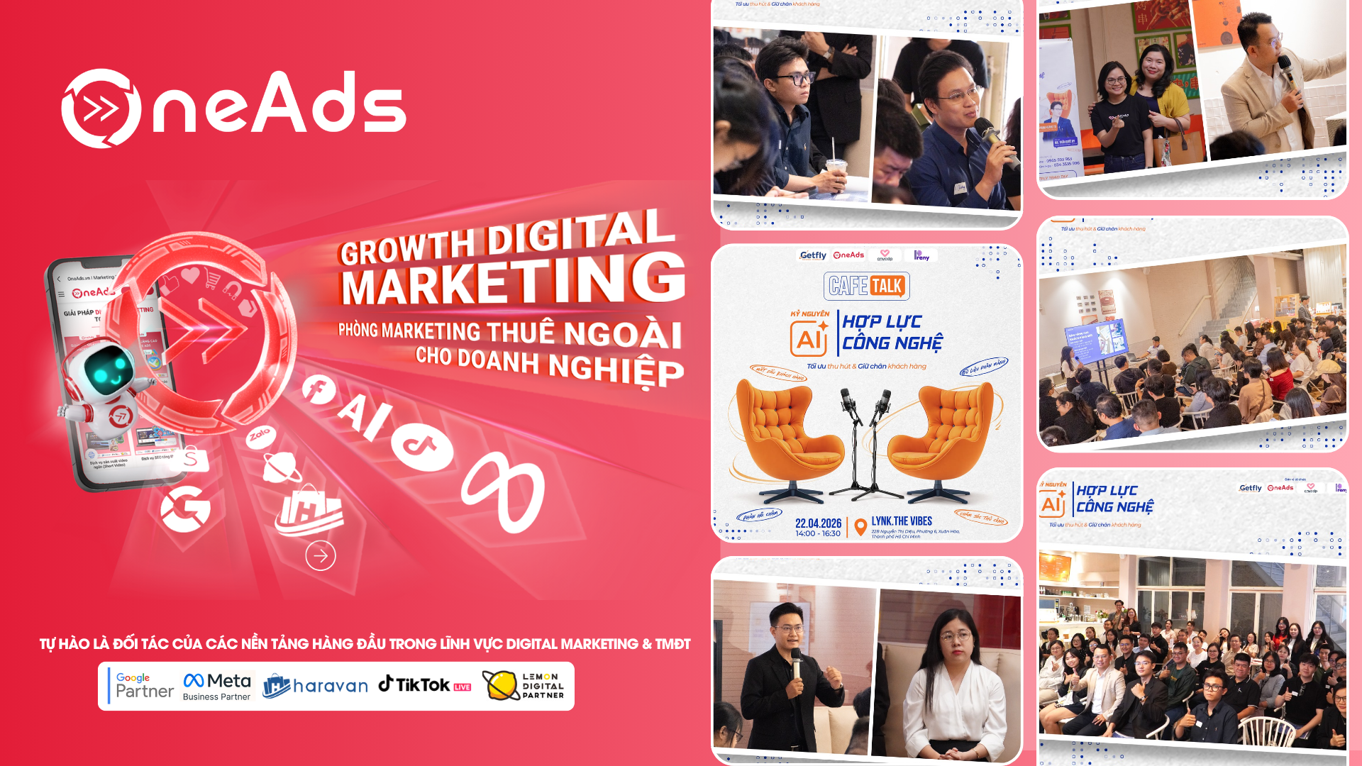 [RECAP] CAFE TALK: KỶ NGUYÊN AI – HỢP LỰC CÔNG NGHỆ, GIẢI MÃ BÀI TOÁN TỐI ƯU THU HÚT & GIỮ CHÂN KHÁCH HÀNG