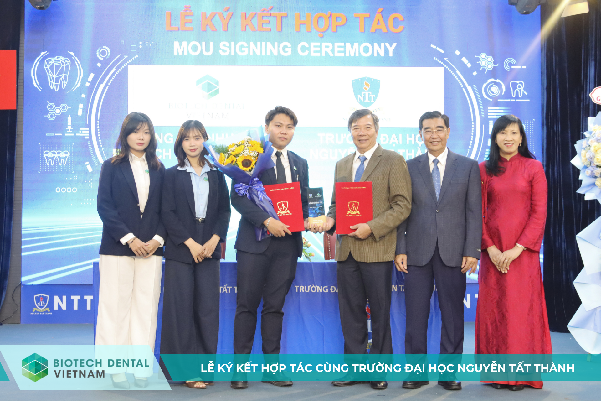 MỞ ĐẦU CHẶNG ĐƯỜNG HỢP TÁC GIỮA NIDP BIOTECH DENTAL VIETNAM VÀ TRƯỜNG ĐẠI HỌC NGUYỄN TẤT THÀNH!