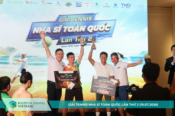 BÙNG NỔ NHIỆT HUYẾT TẠI GIẢI TENNIS NHA SĨ TOÀN QUỐC LẦN THỨ 2!