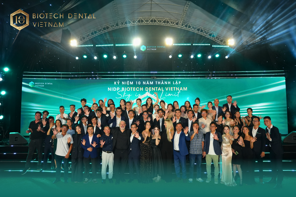 SKY IS THE LIMIT: KỈ NIỆM 10 NĂM THÀNH LẬP NIDP BIOTECH DENTAL VIETNAM