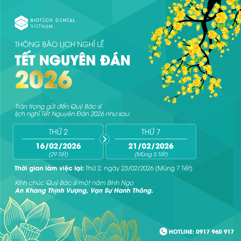 THÔNG BÁO: LỊCH NGHỈ TẾT NGUYÊN ĐÁN 2026